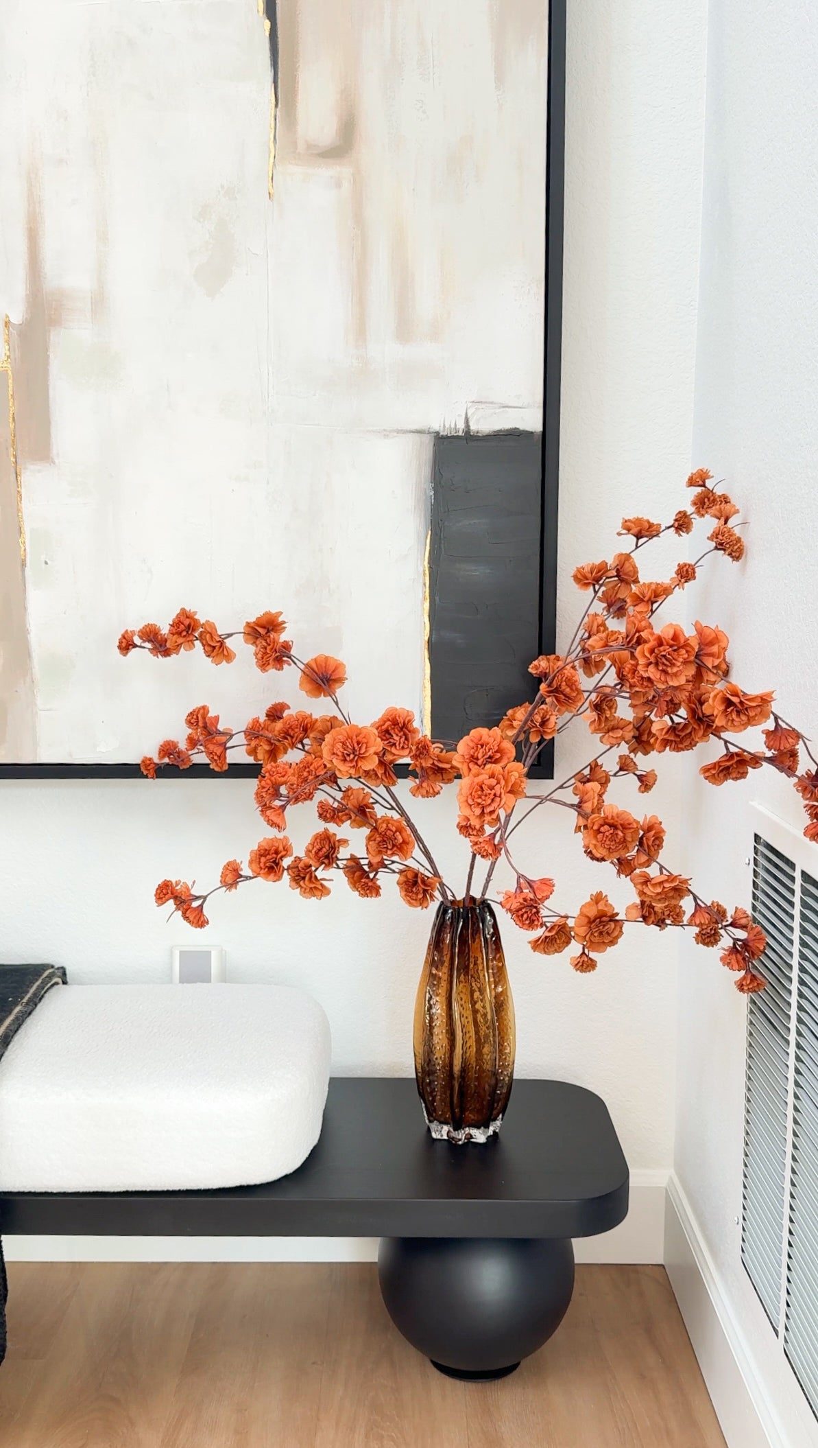 Orange Fall Floral Stems (Pack of 3 Stems)