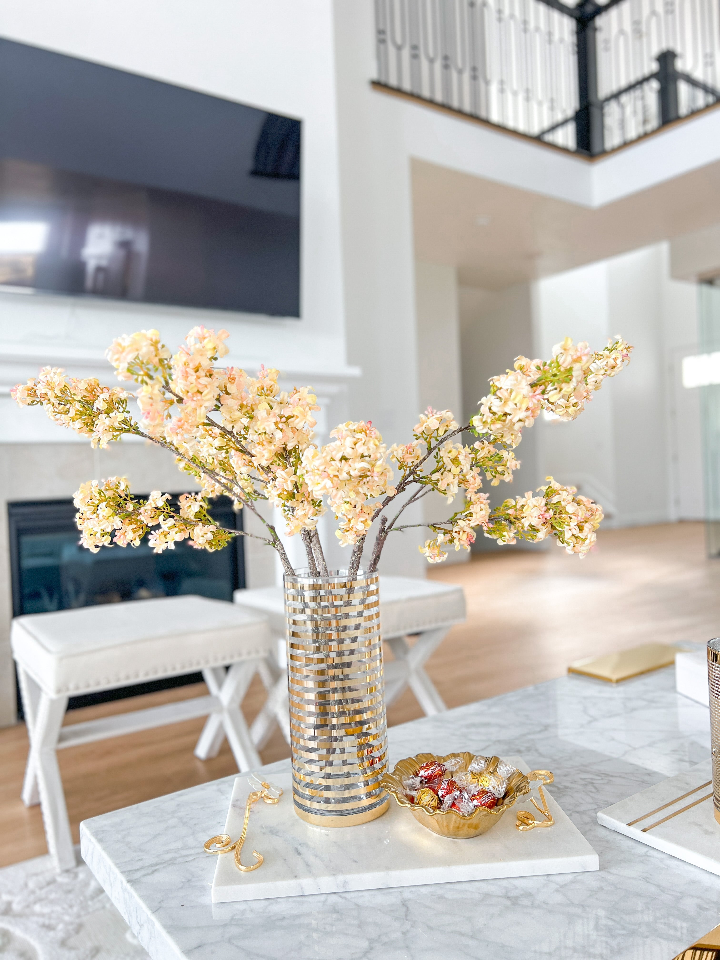 Beige Fall Stems (Pack of 3 Stems) - HTS HOME DECOR