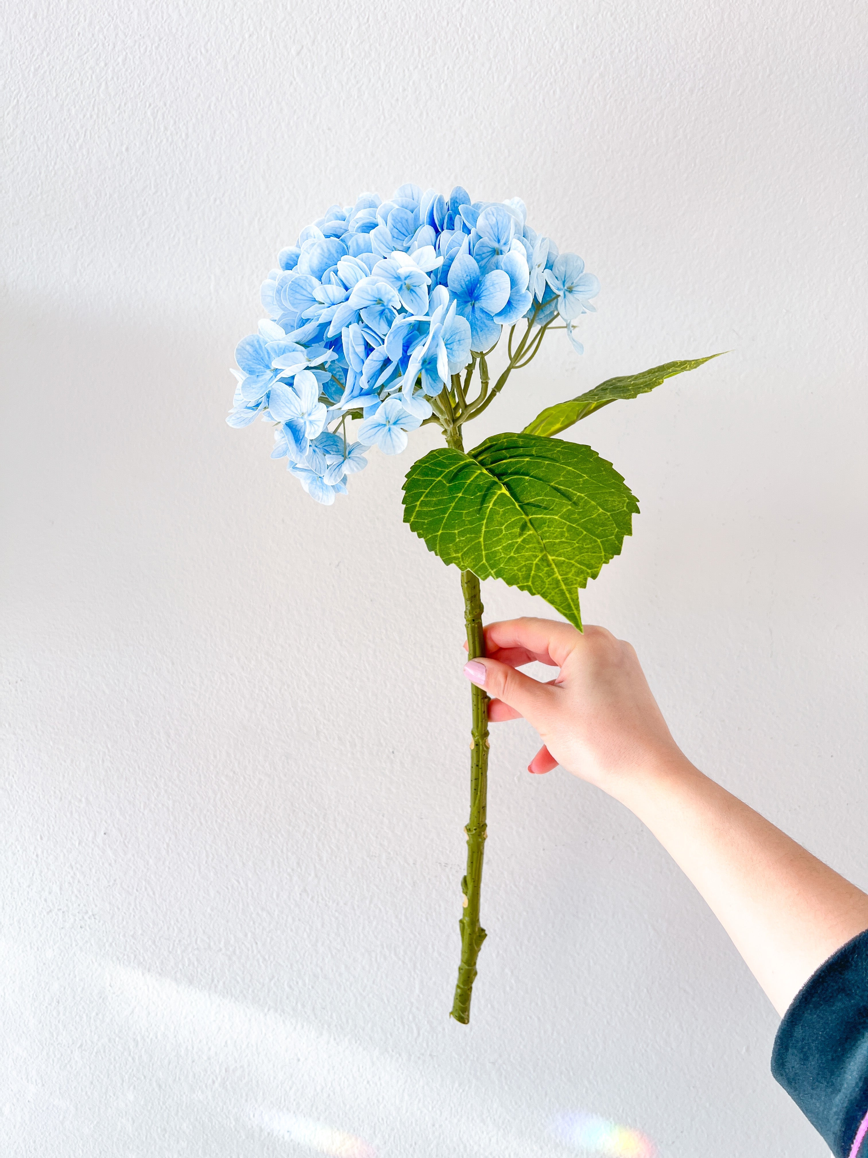 Blue Real Touch Hydrangea - HTS HOME DECOR