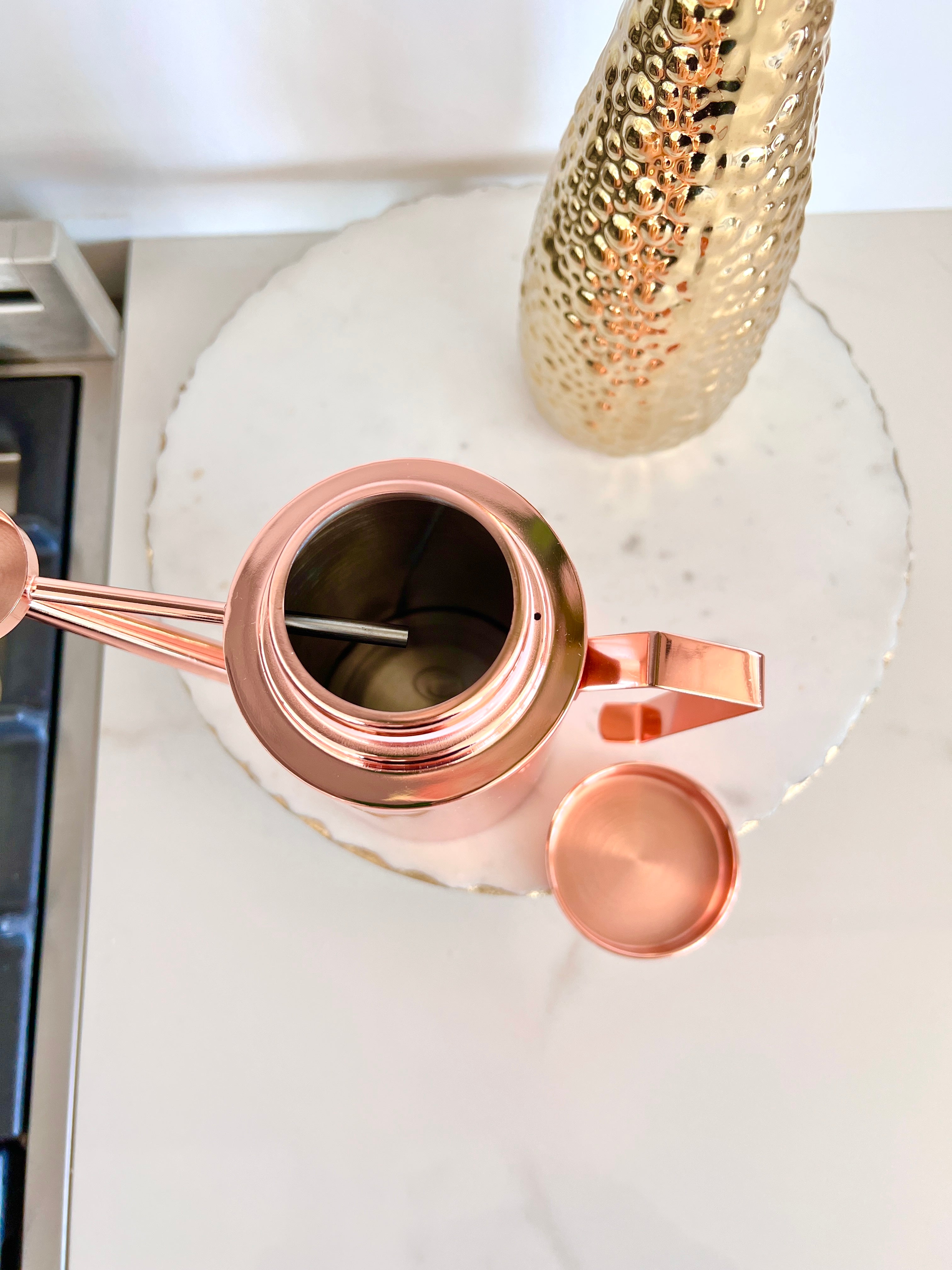 Copper Olive Oil Dispenser/ Cruet - HTS HOME DECOR