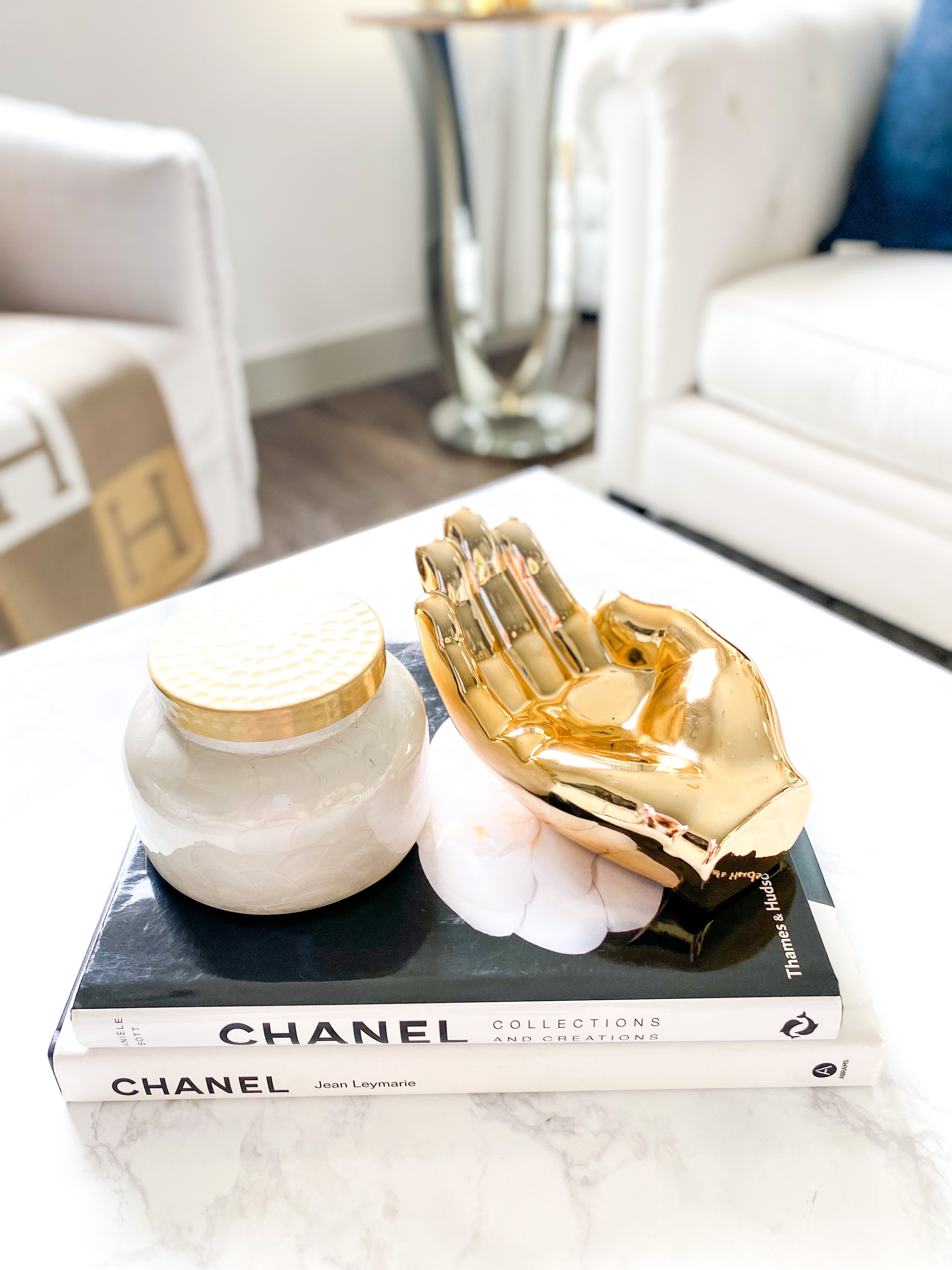Gold Hand Keys Holder - HTS HOME DECOR