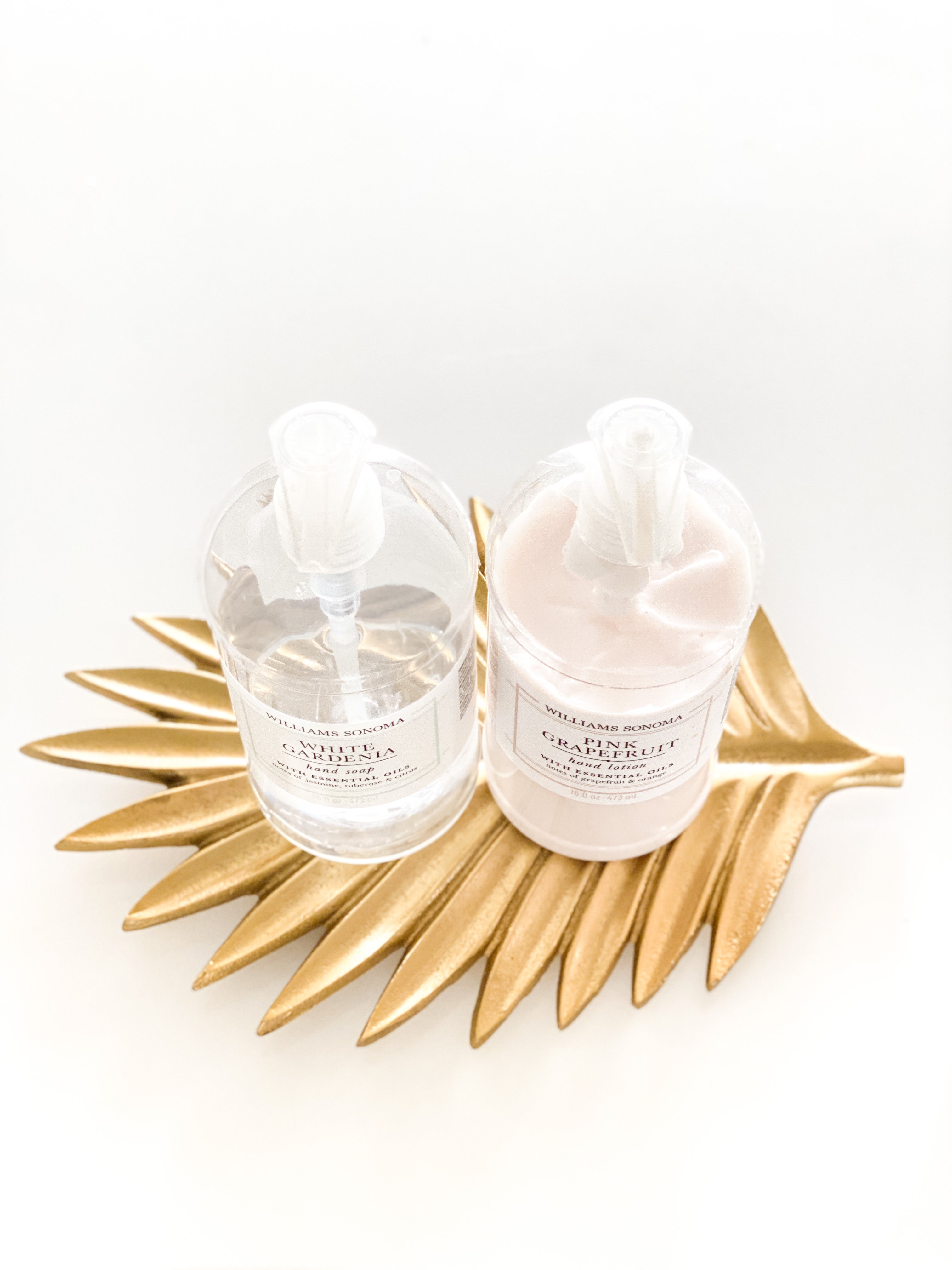 Gold Leaf Metal Trivet/ Tray - HTS HOME DECOR