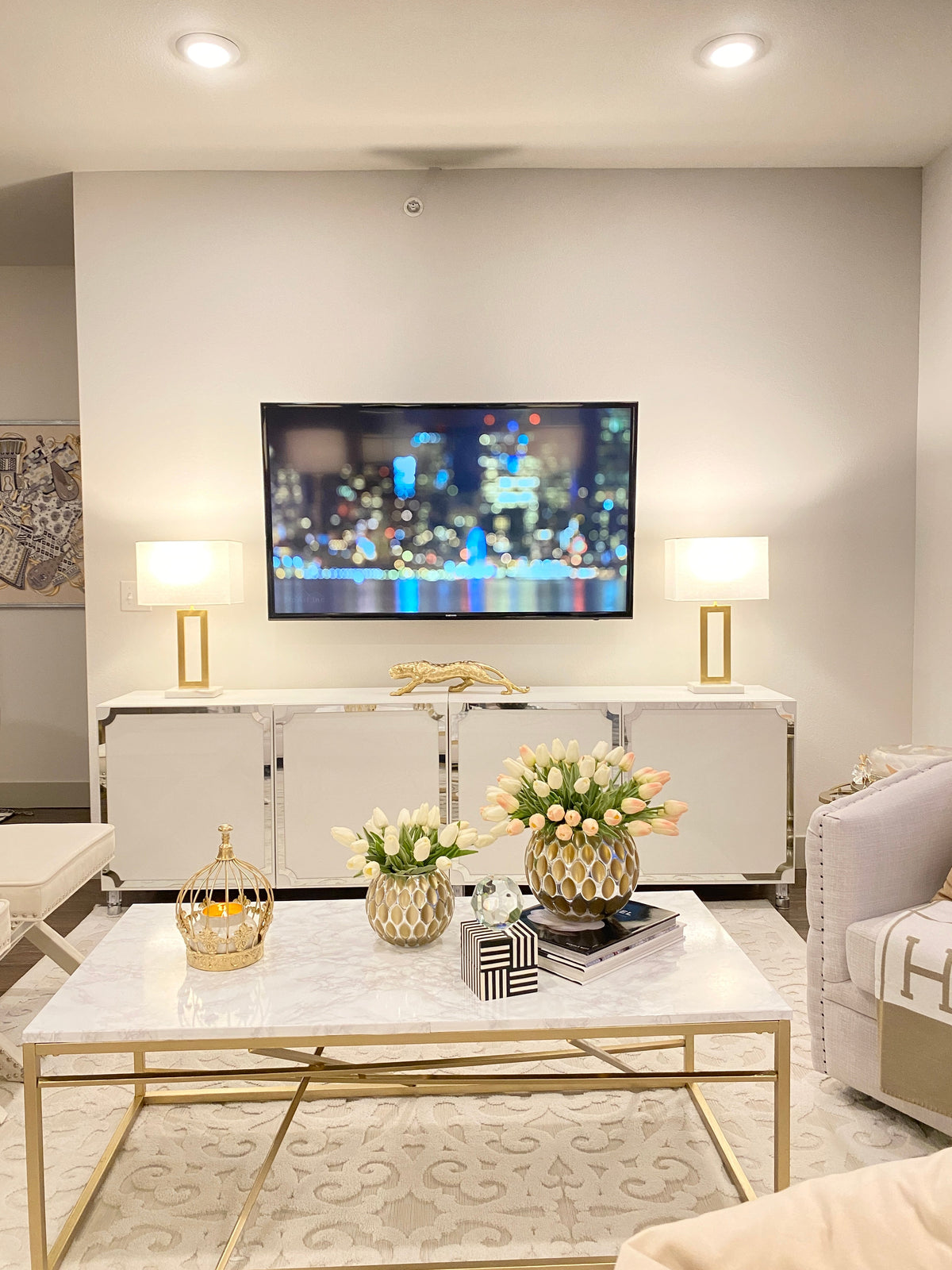 IKEA TV Console Table DIY