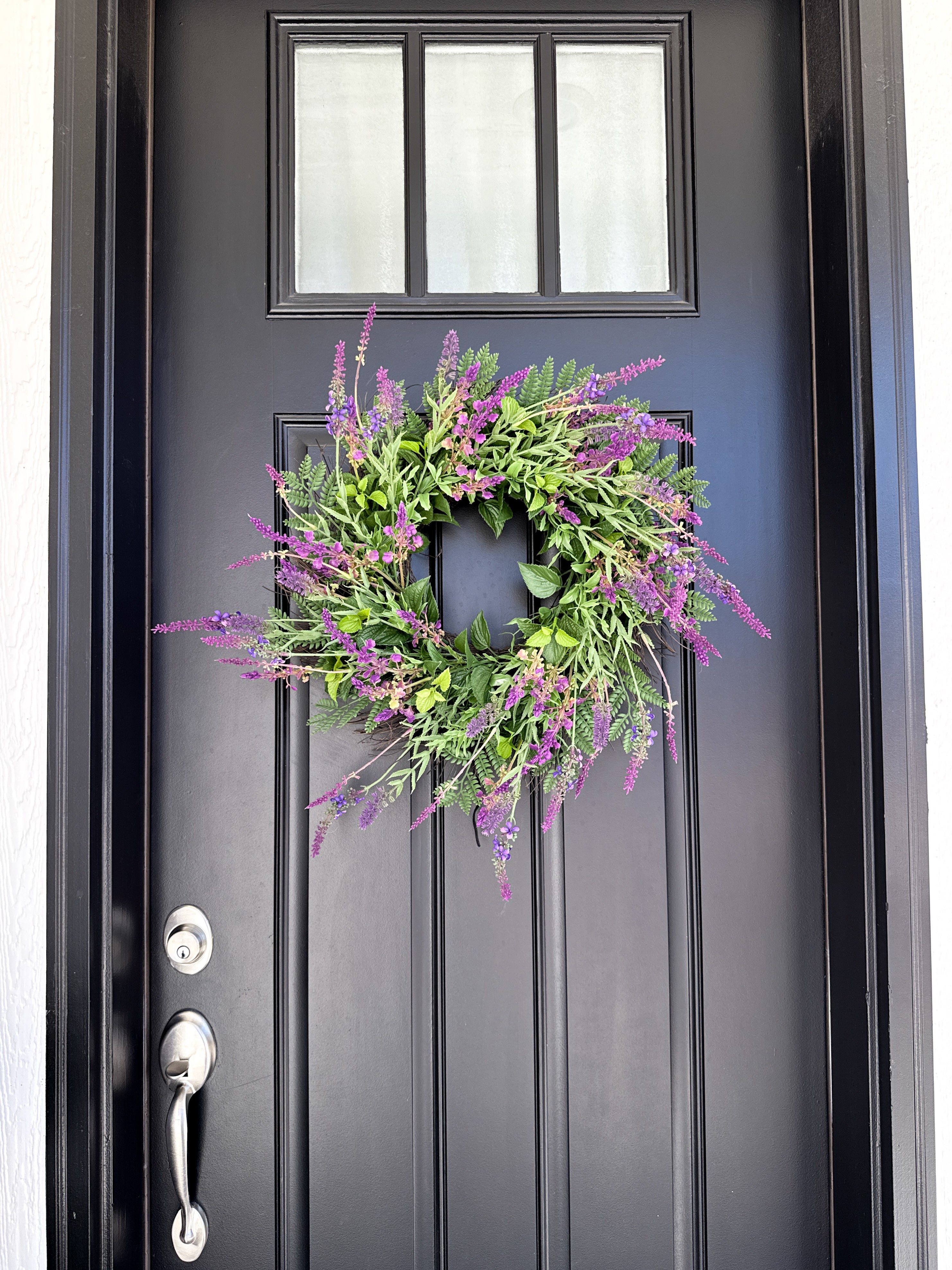 Purple Lavender 24 Wreath