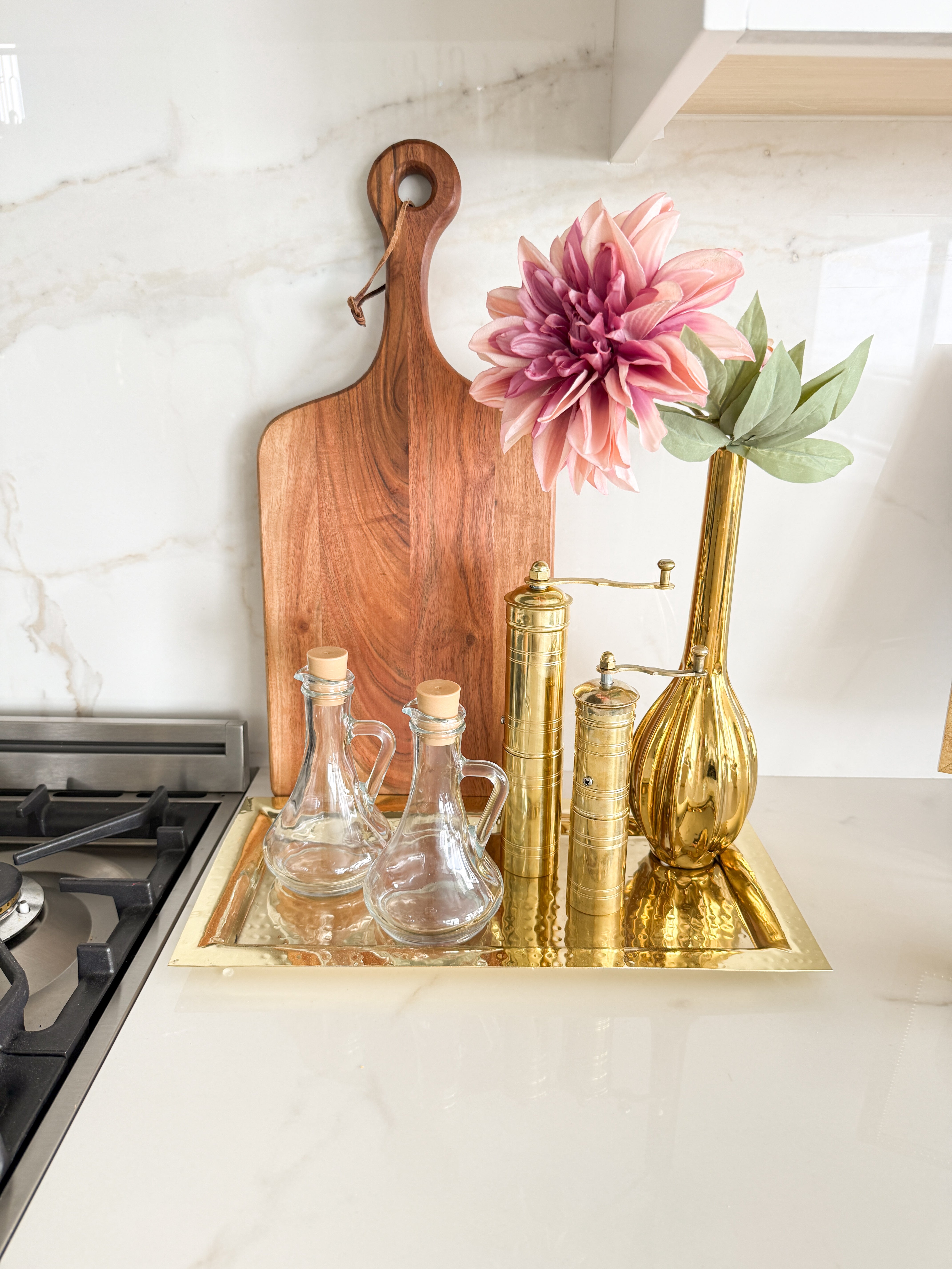 Glass Oil Dispenser Cruet (Set of 2)