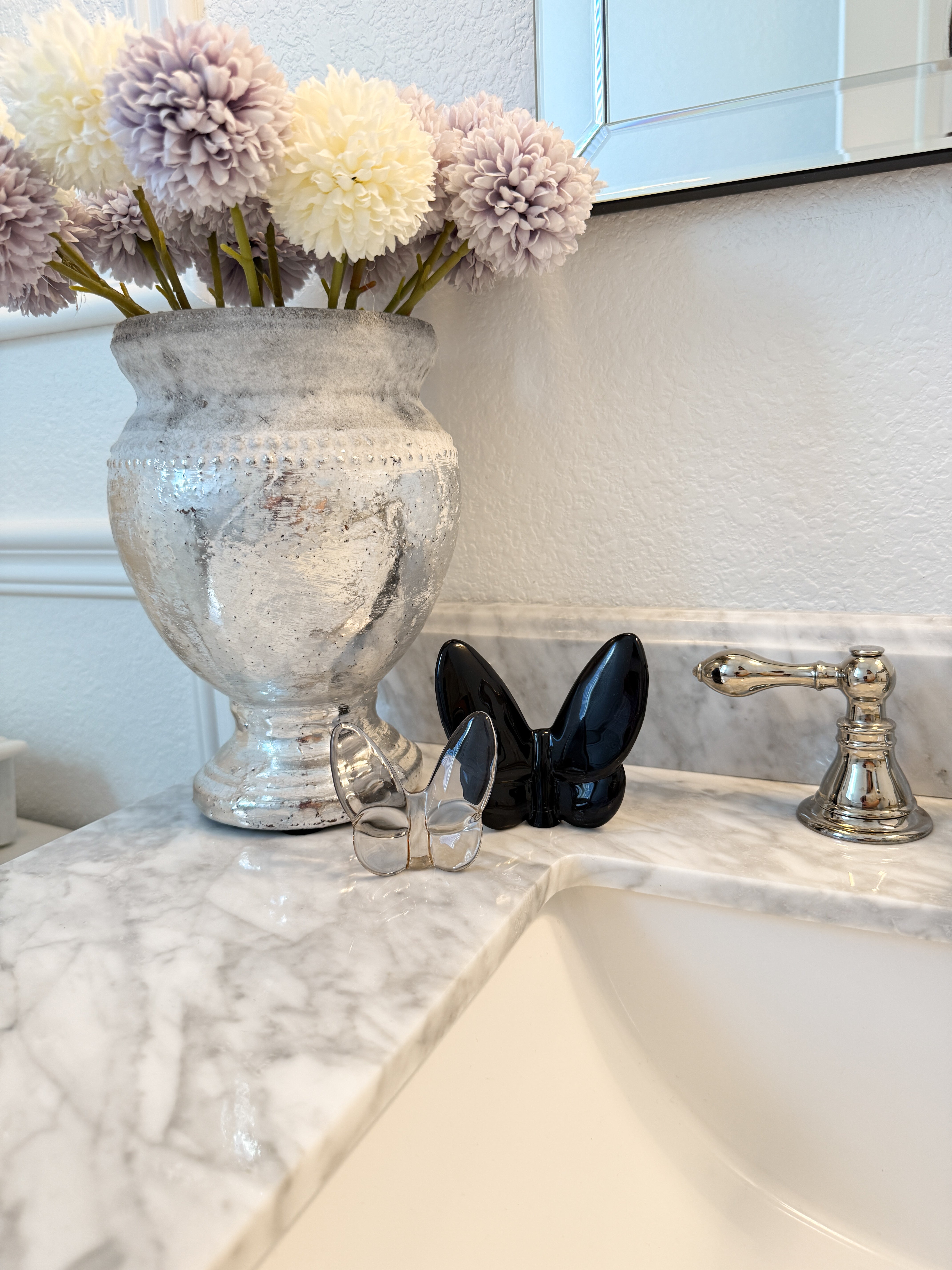 Crystal Butterfly Decorative Object