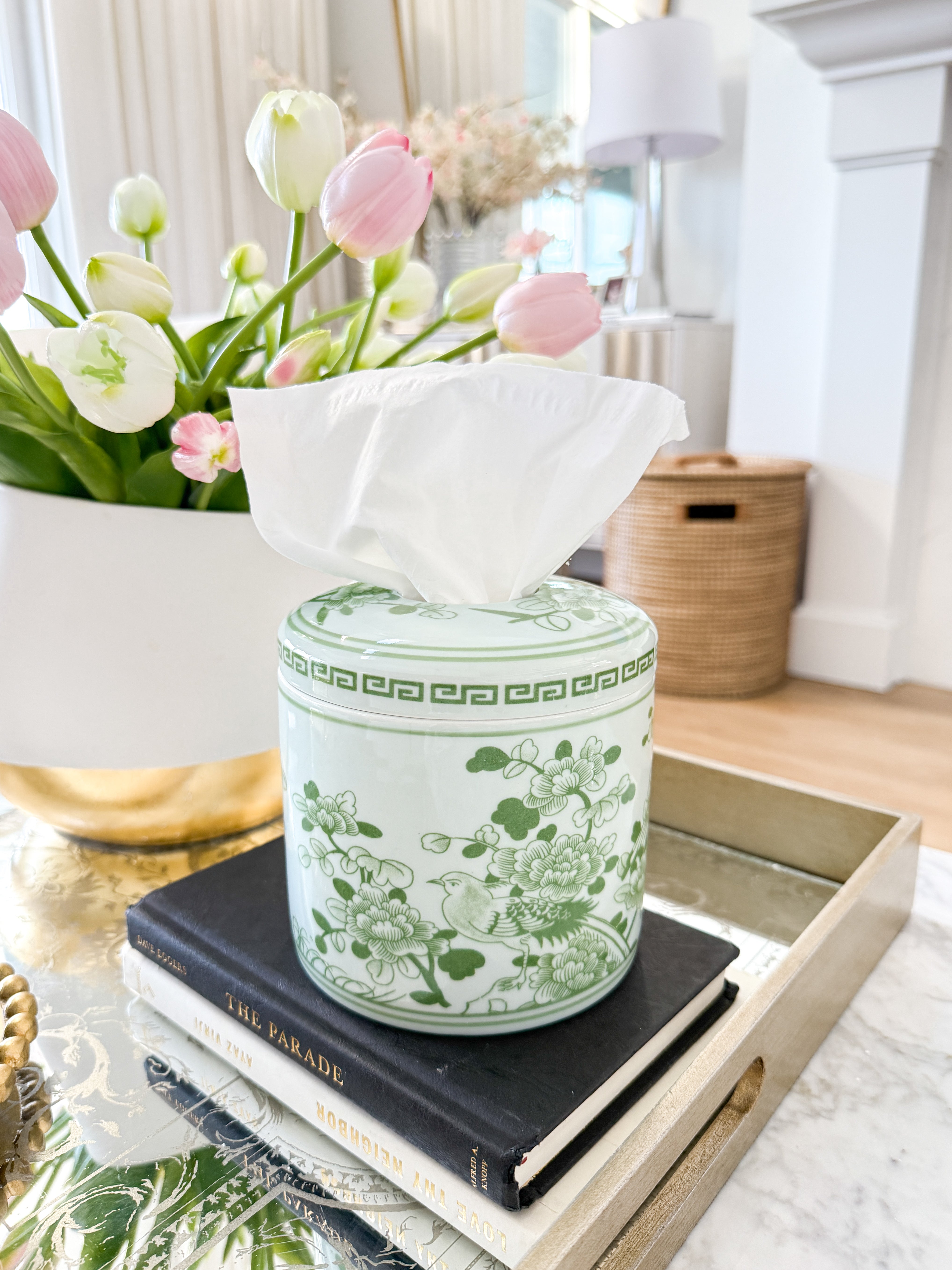 Ceramic Tissue Box Cover