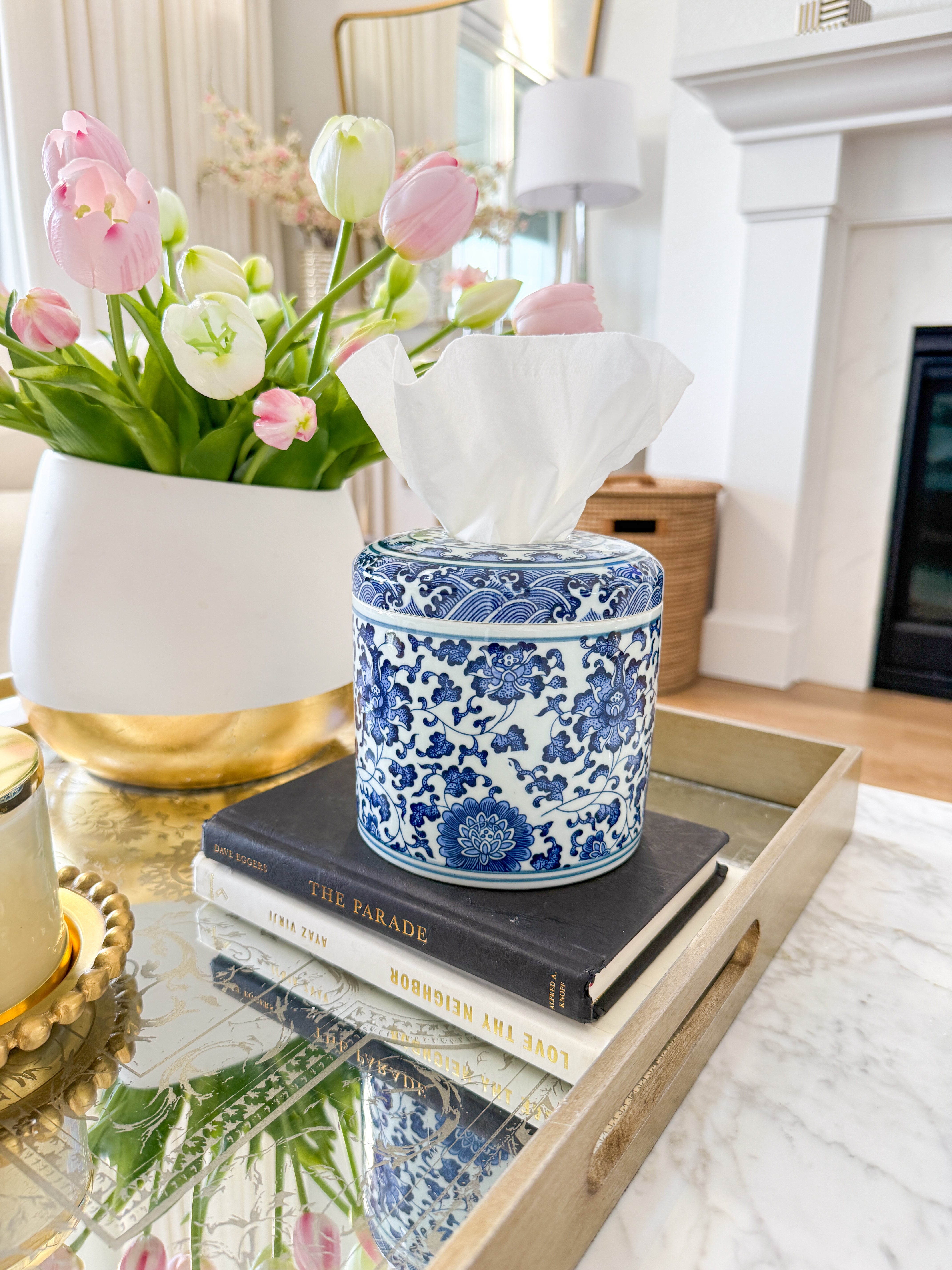 Ceramic Tissue Box Cover