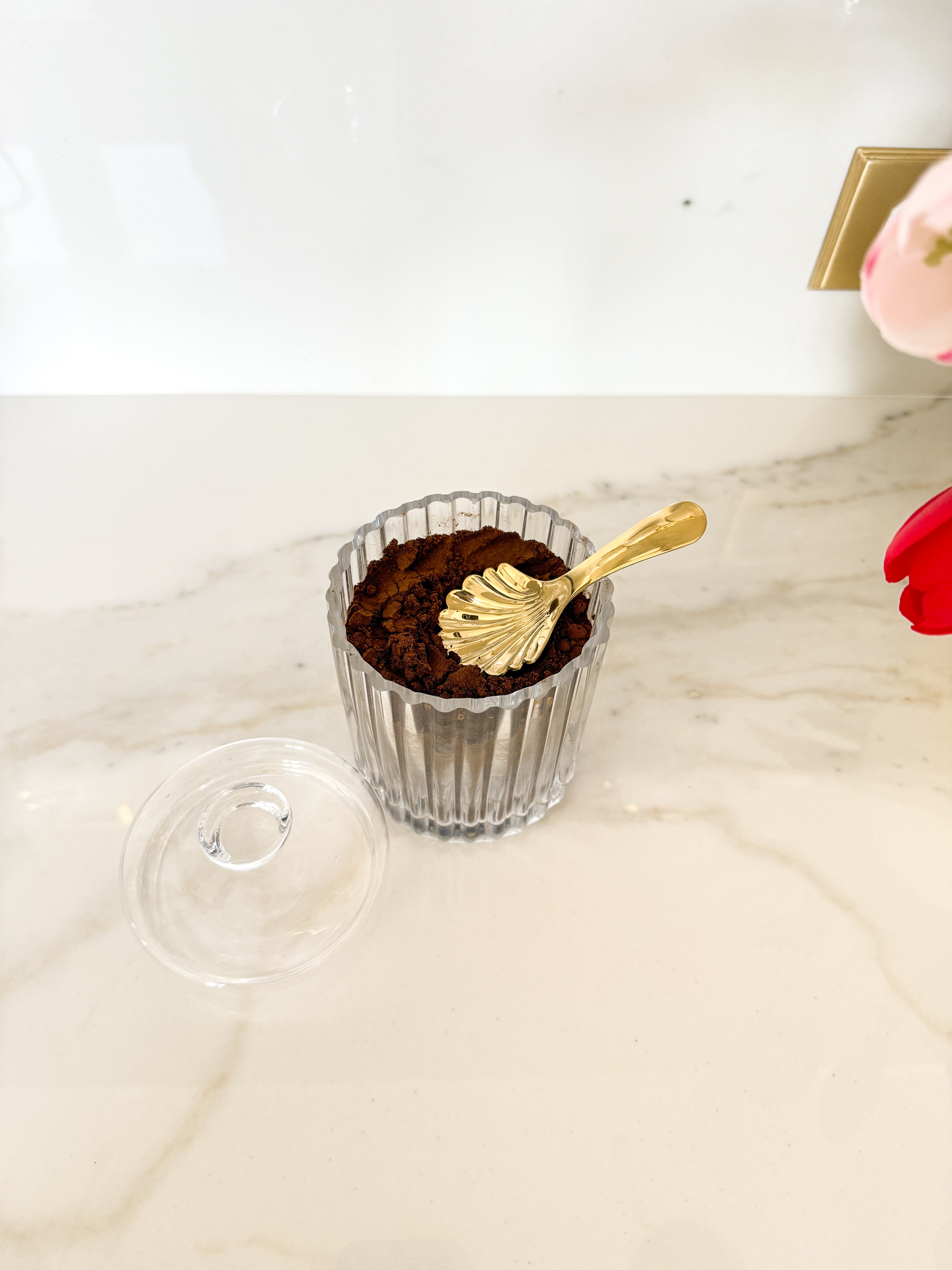 Gold Shell Shape Spoon