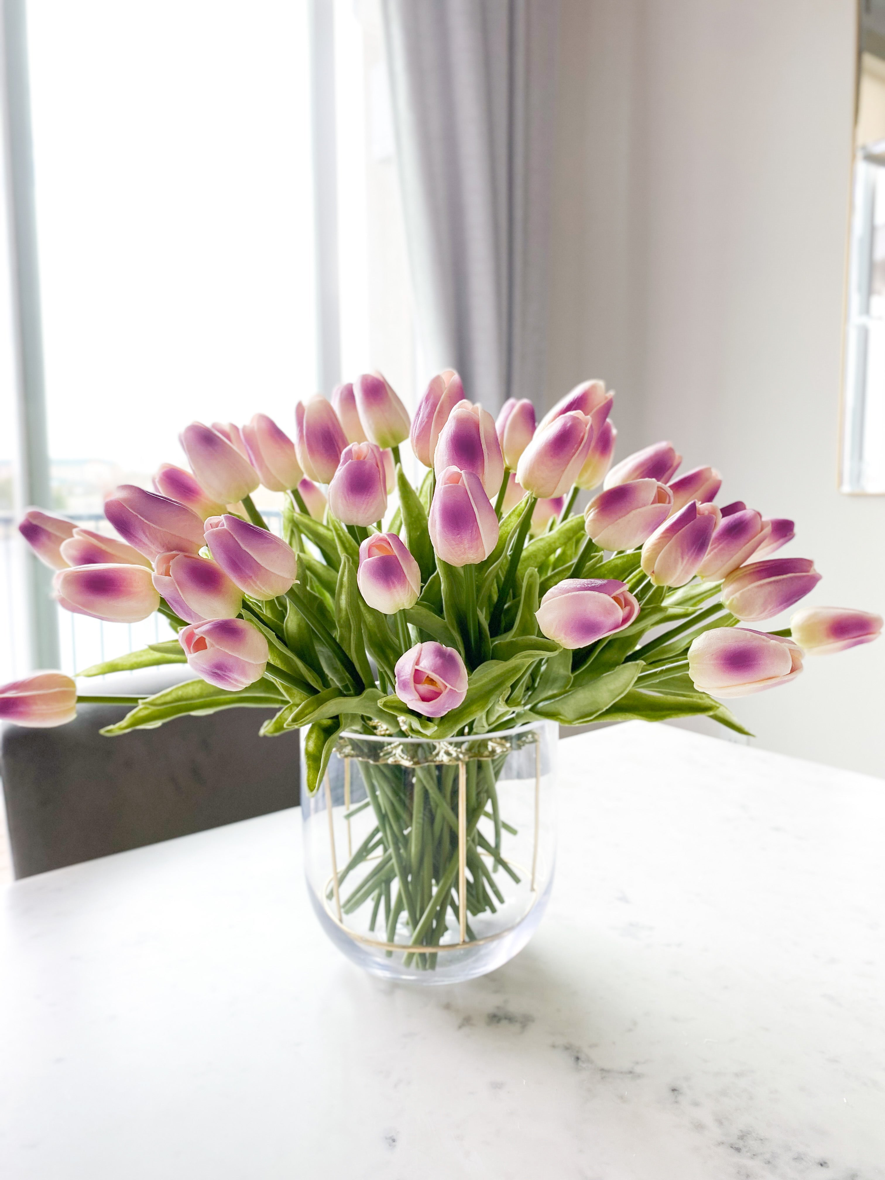 Artificial Real Touch Spring Tulip Stem