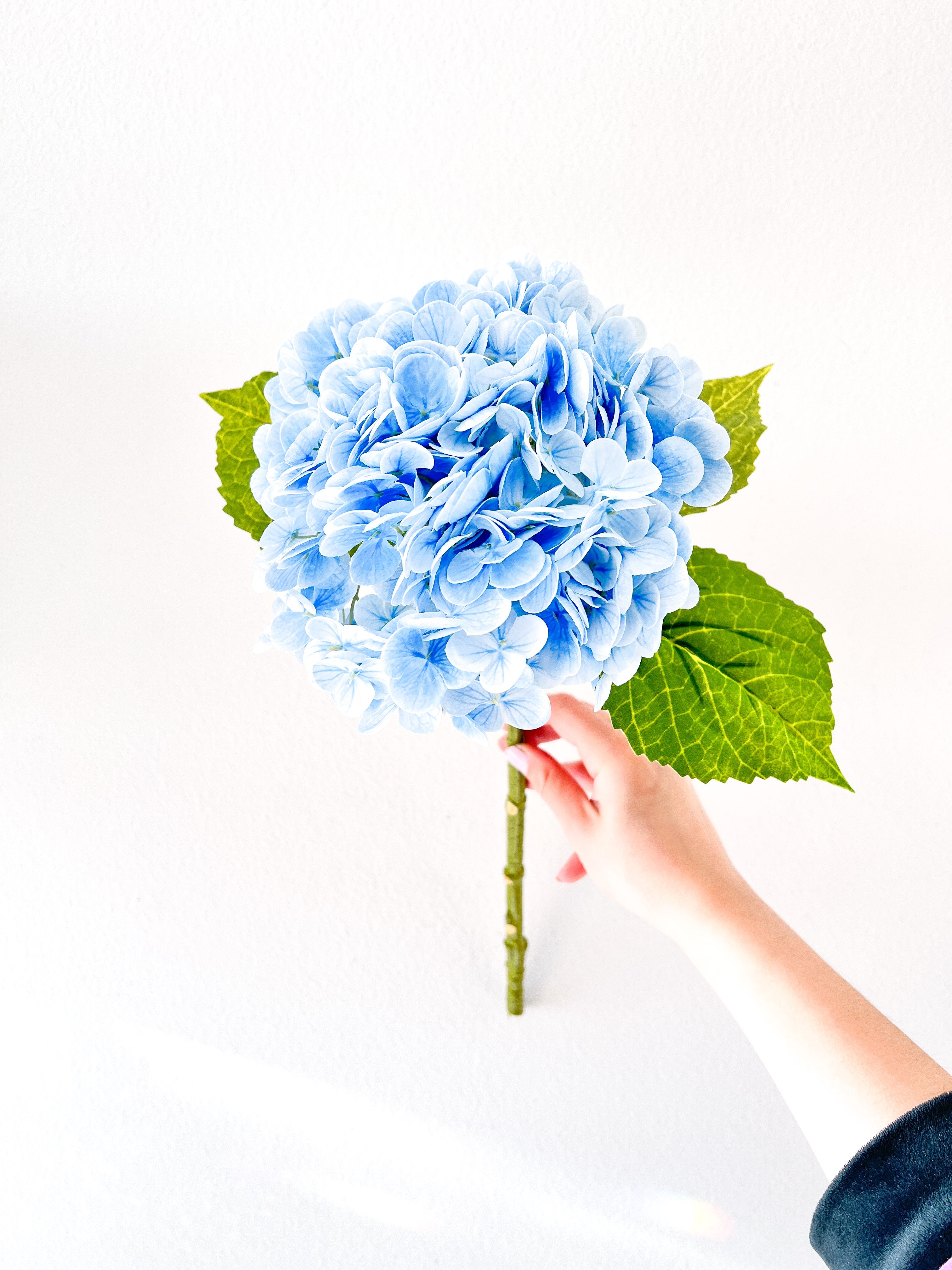 Blue Real Touch Hydrangea - HTS HOME DECOR