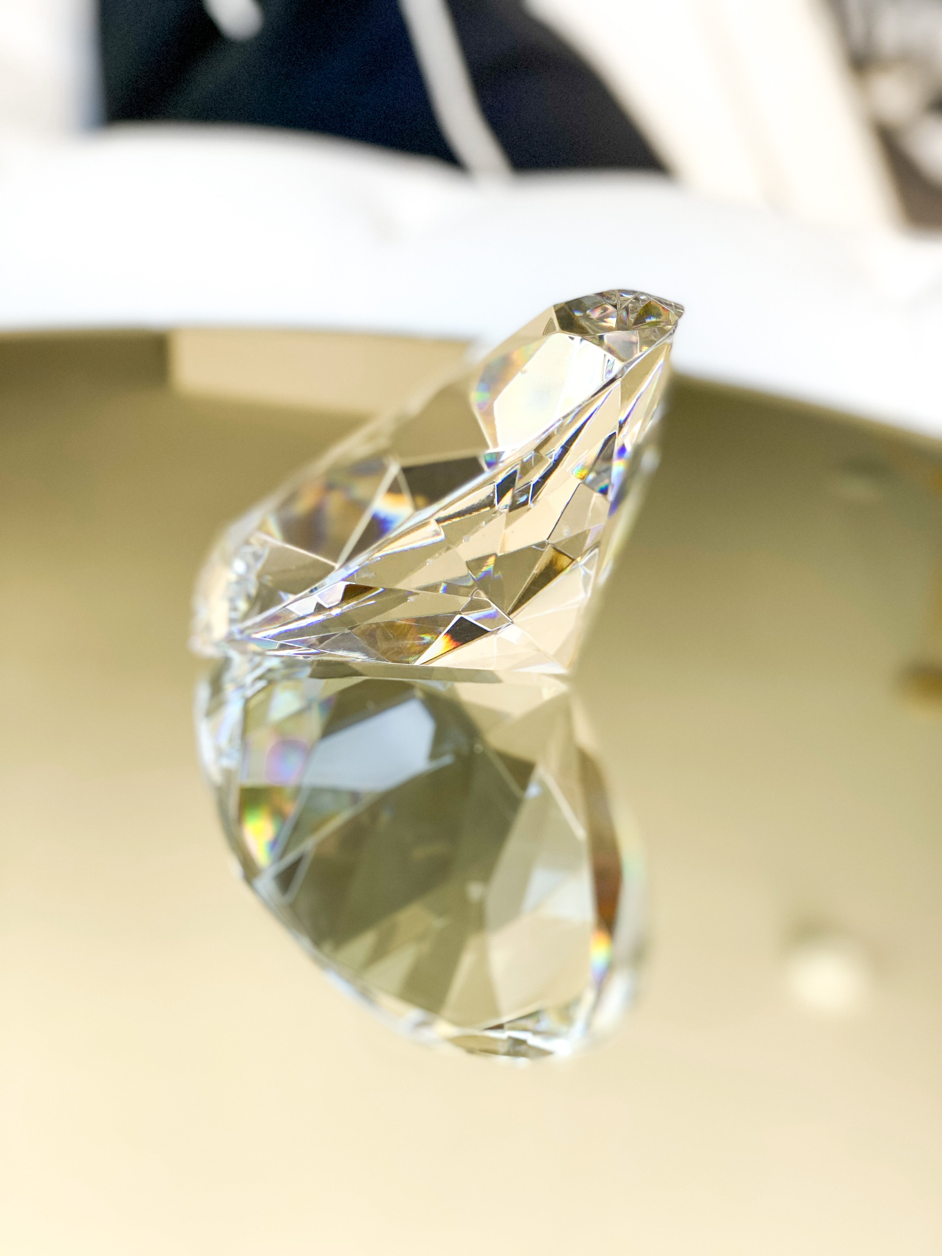 Crystal Diamond Decorative Object - HTS HOME DECOR