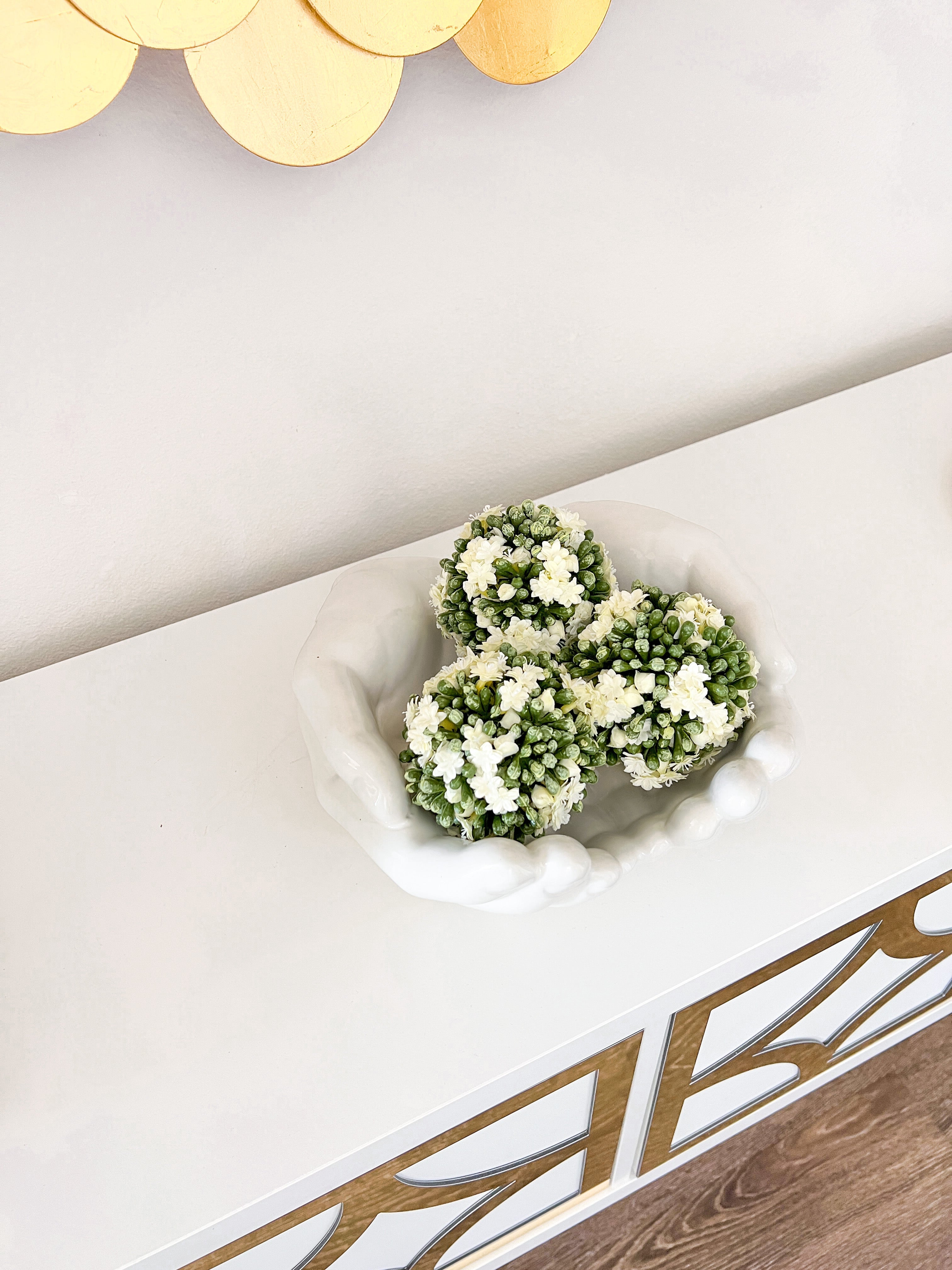 Faux Floral Vase Filler/ Flower Orb - HTS HOME DECOR
