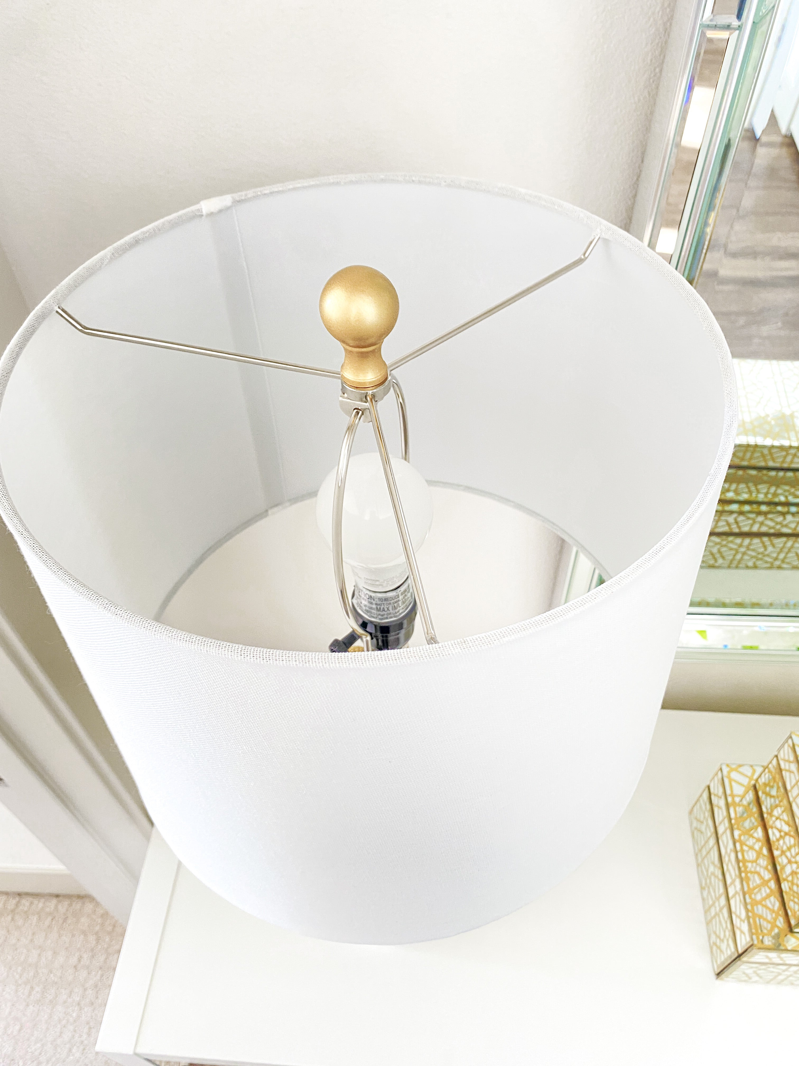 Gold Cheetah Sculpture Table Lamp - HTS HOME DECOR