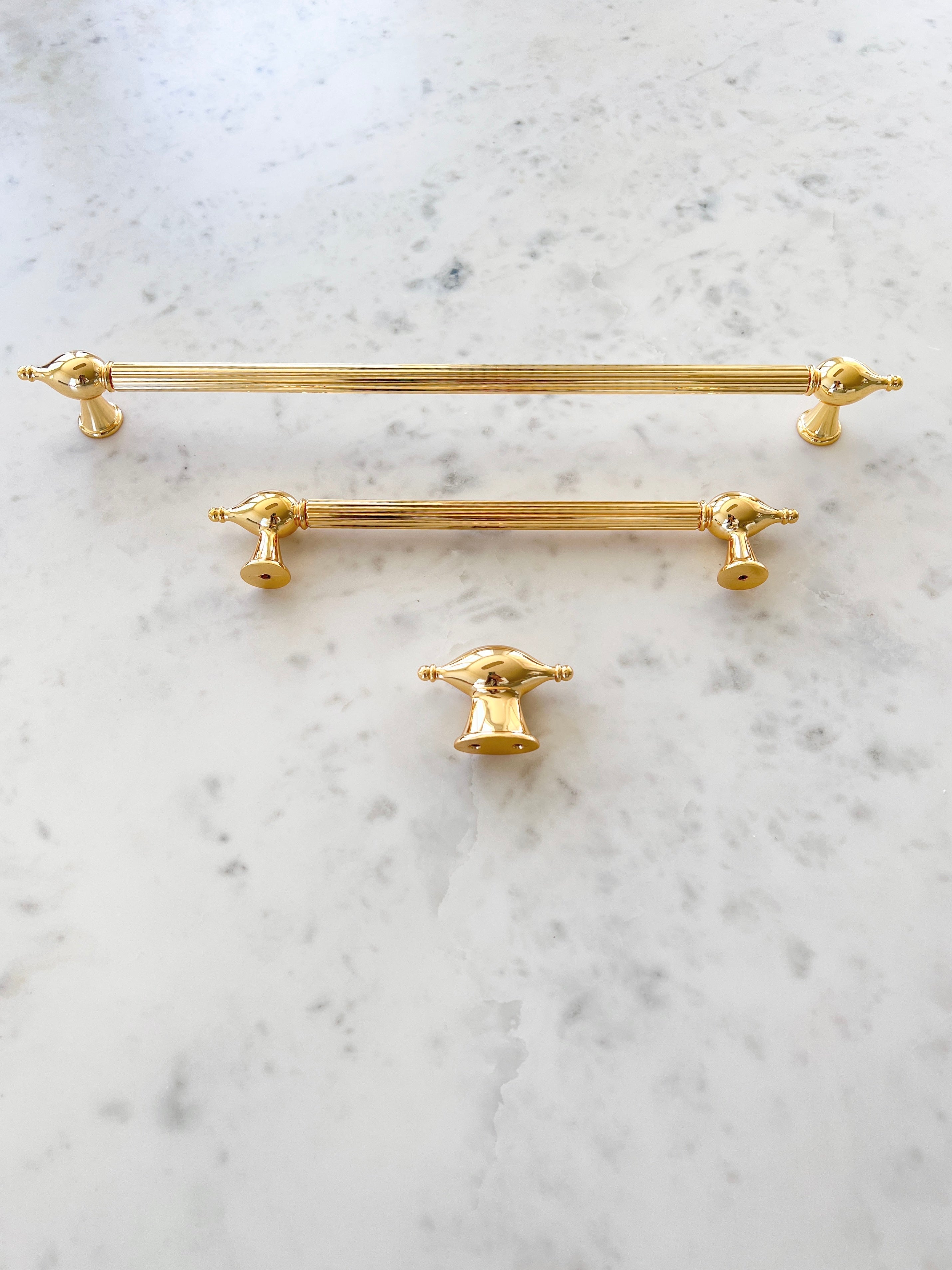 Gold Metallic Kitchen Hardware - HTS HOME DECOR