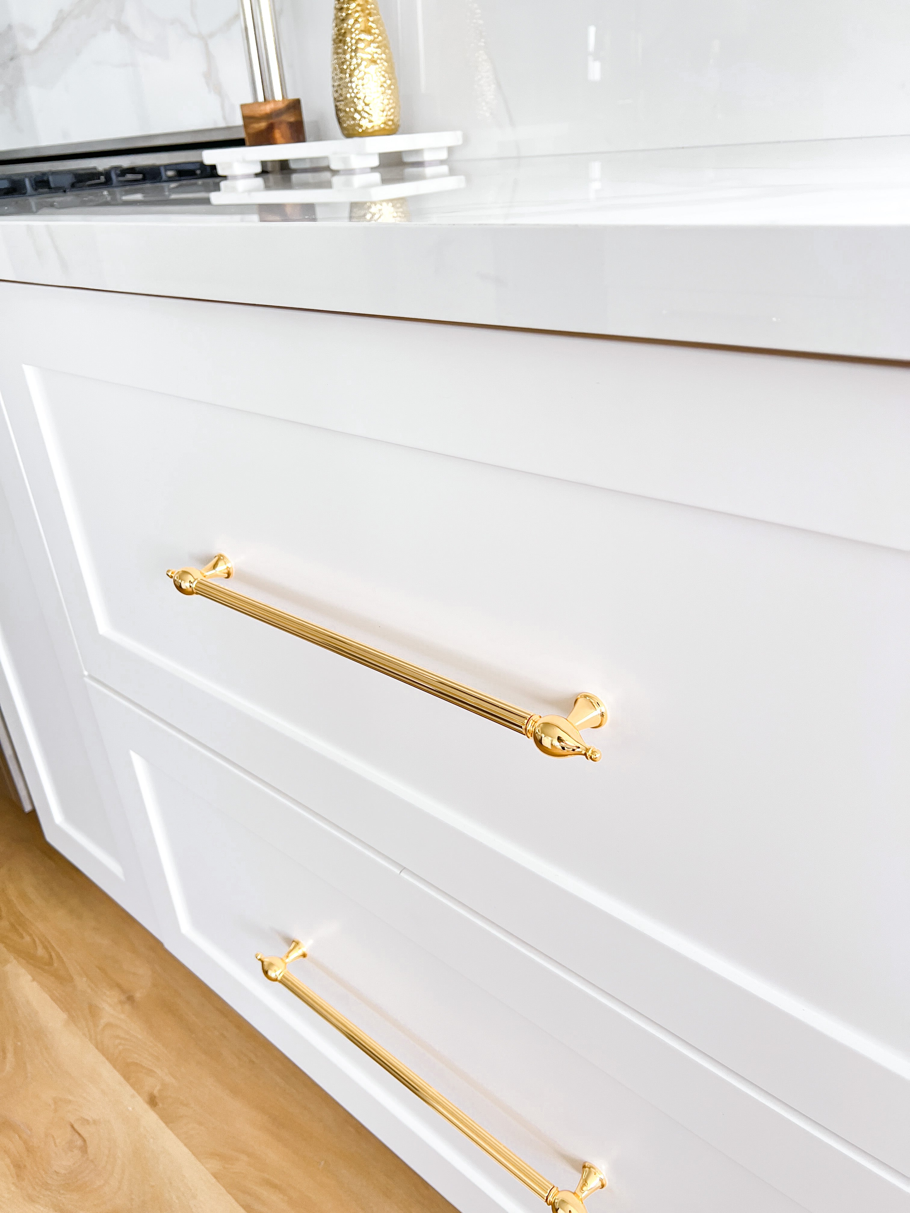 Gold Metallic Kitchen Hardware - HTS HOME DECOR