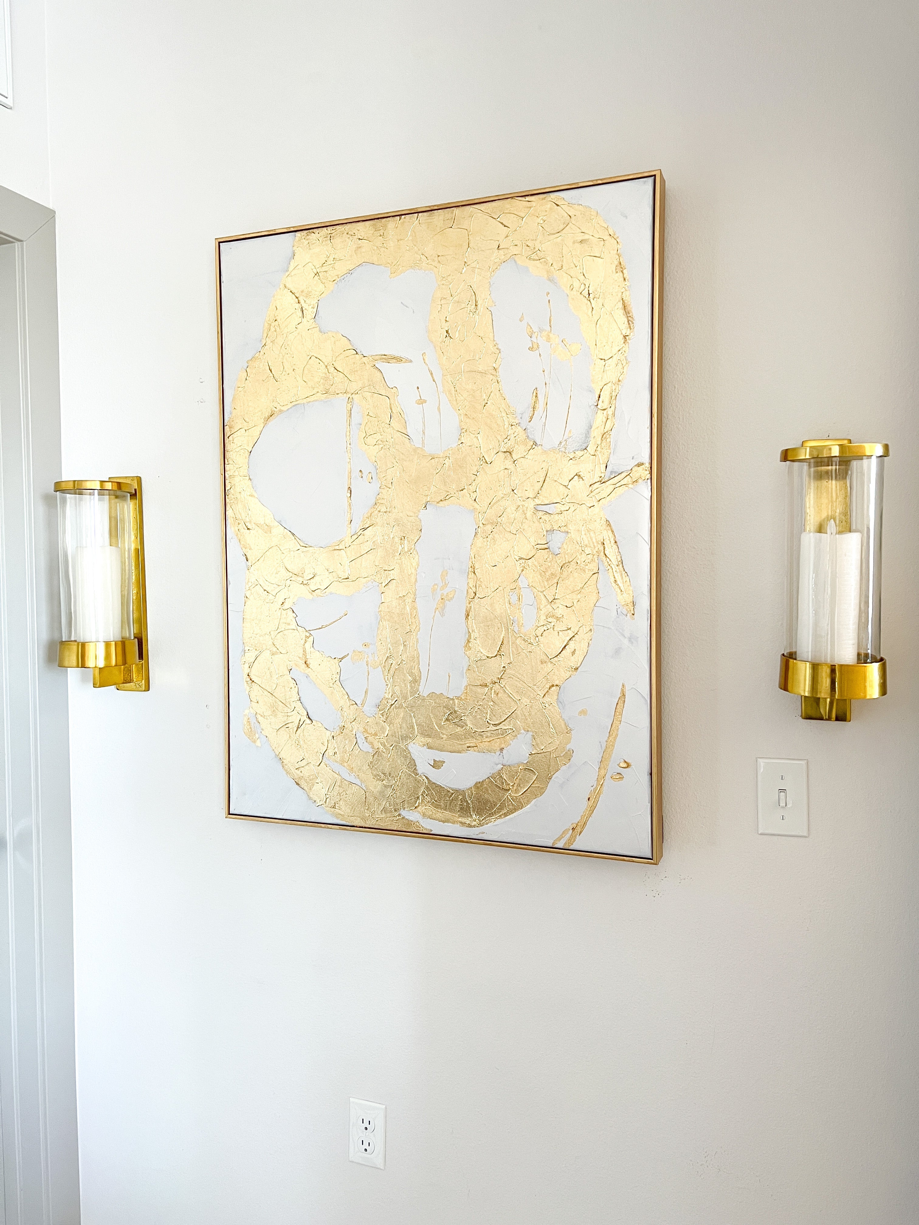 Gold Wall Sconce - HTS HOME DECOR