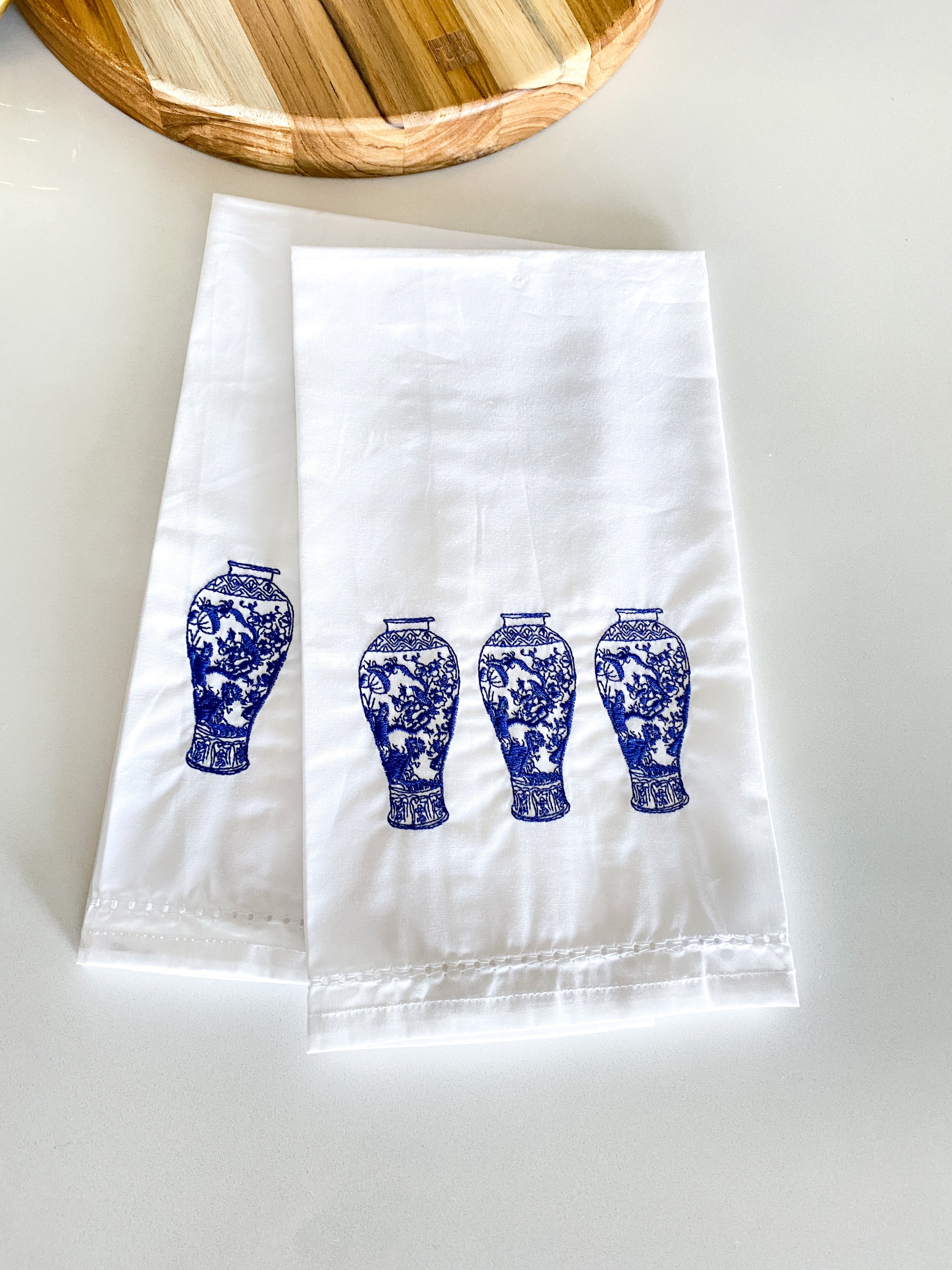 Printed Kitchen Tea Towel (Set of 2) - HTS HOME DECOR
