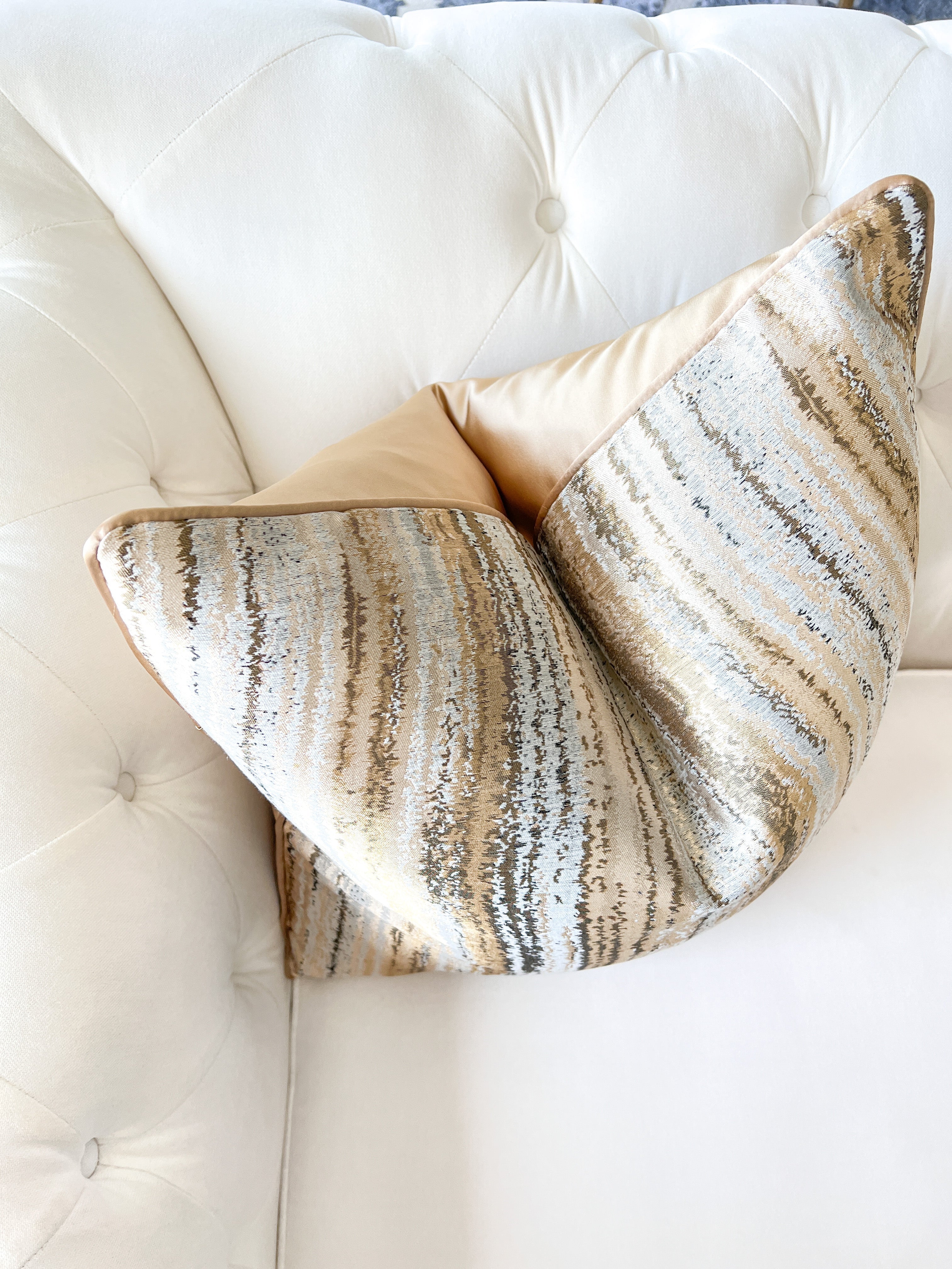 Cushion Cover Gold And Silver Decorative Pillows Buy Silver And